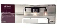 Brand New - Helenwood 3-Light Bathroom Vanity Light with Clear Seeded Glass - Shipping Available