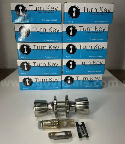 Brand New - Lot of 10 Door Knobs Hardware Sets - Shipping Available