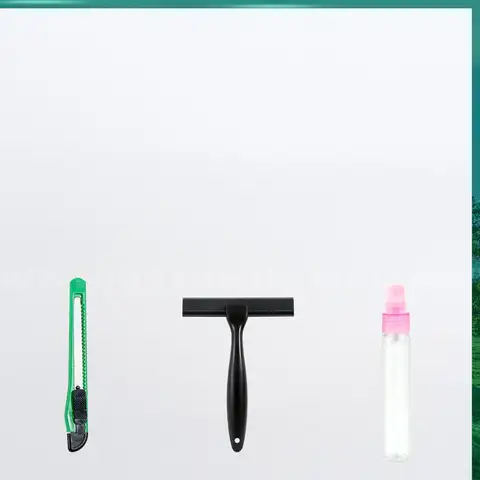 Brand New - 5 Rolls Frosted Glass Window Film with Tools,Reusable Window Privacy Film, 35.4"×78.7"- Shipping Available