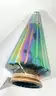 Brand New - 8PCS - Glass Oil Slick Christmas Trees - Shipping Available