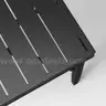 New -  Searsburg Aluminum Slat Top Coffee Table - Black - Shipping Available
