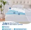 Brand New - Memory Foam Queen Mattress Topper, 4 Inch Dual Layer Mattress Pad - Shipping Available