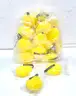 Brand New - Lot of 25 Soft Honeycomb Shower Puffs, Yellow  - Shipping Available