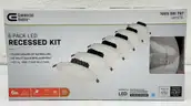 Brand New - 6-Pack - Box on Top Integrated LED 6 in Round Canless Recessed Light, Soft White - Shipping Available