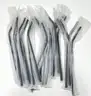 Brand New - Lot of 20 Reusable Stainless Steel Straws - 20oz Tumbler Straw Long Metal, Black - Shipping Available