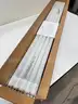 Brand New - Lot of 30 – 4ft T8 LED Glass Tube Lights, 4000K Cool White, Double-End Power Input - Shipping Available