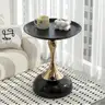 Brand New - 2PCS - Elegant Modern Side Tables - Featuring a Unique Hourglass Design, Black - Shipping Available