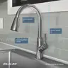 Brand New - Elkay Single Hole Kitchen Faucet with Pull-down Spray - Shipping Available