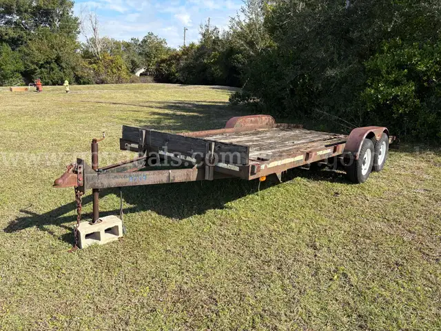 1997 7ft x 18ft EQUIPMENT TRAILER