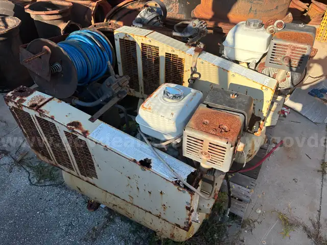 Lot of (2) Ingersoll Rand 2475 Air Compressors FOR PARTS