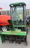 John Deere 1445 tractor with 47&#x22; snow blower and 60&#x22; mower attachment