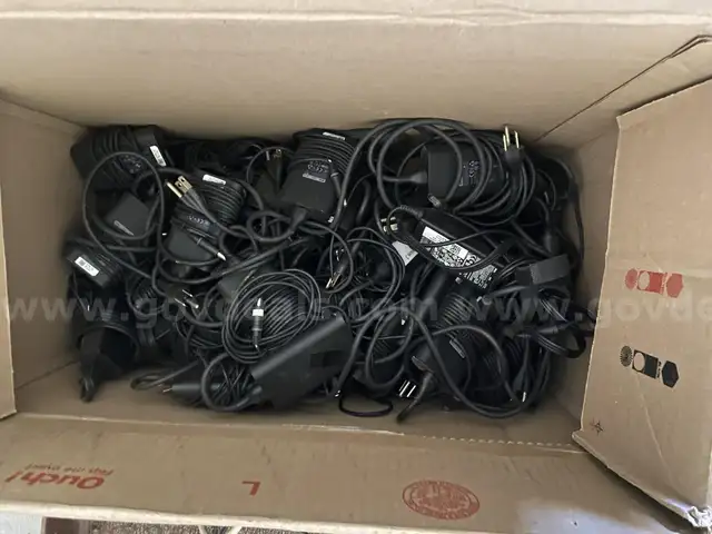 Lot of Power supply chords for laptops