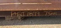 Steel Plate, S420G2+M Z35, 35mm - 90mm Thickness, UNUSED, Qty 3