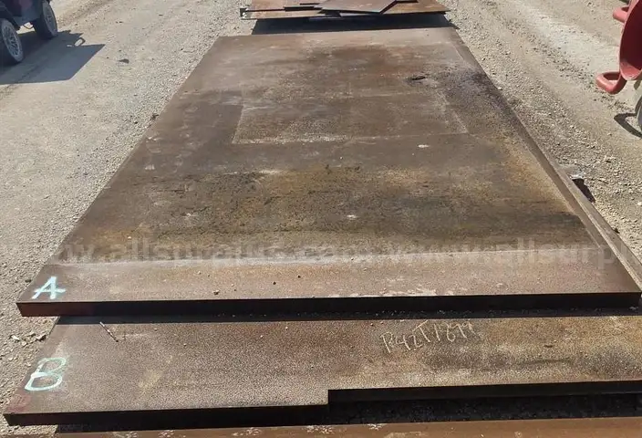 Steel Plate, S420G2+M Z35, 35mm - 90mm Thickness, UNUSED, Qty 3