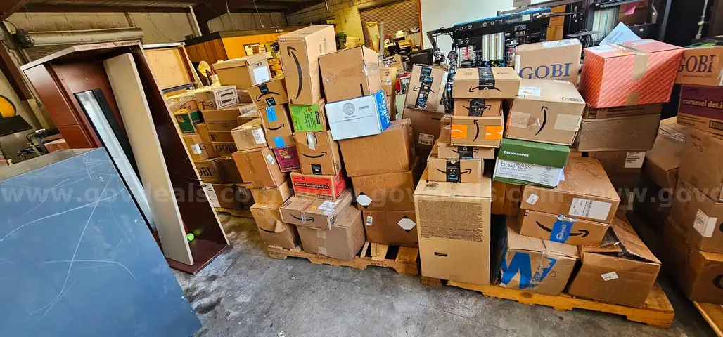 Pallets of books