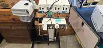 barber chair and misc equipment