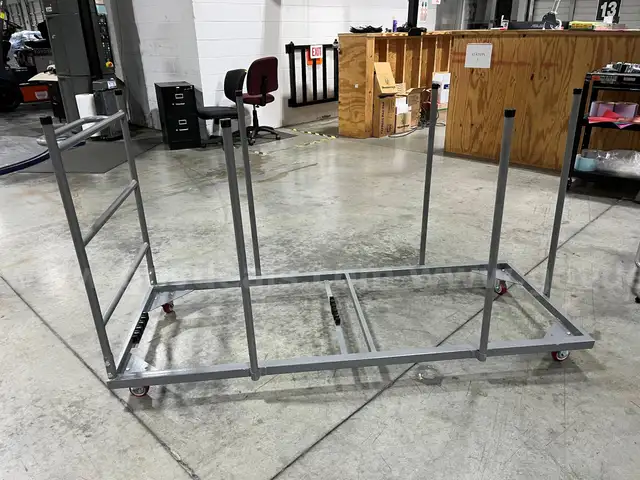 Caddy Dolly Moves And Stores Folding Tables. Load Capacity: 18-20 Folding Table