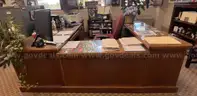 U Shaped Solid Wood Desk