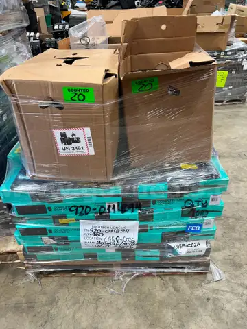 Pallet of 160 Logitech Keyboard &#x26; Mouse Combo