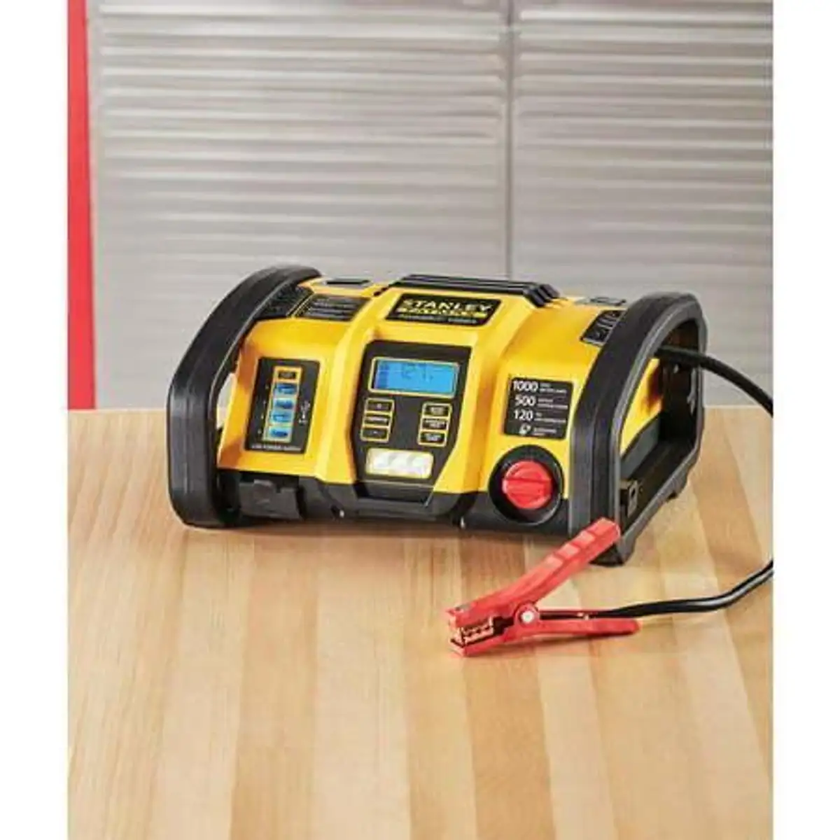 Stanley Fatmax 1200 Peak Amp Jump Starter with Power Station