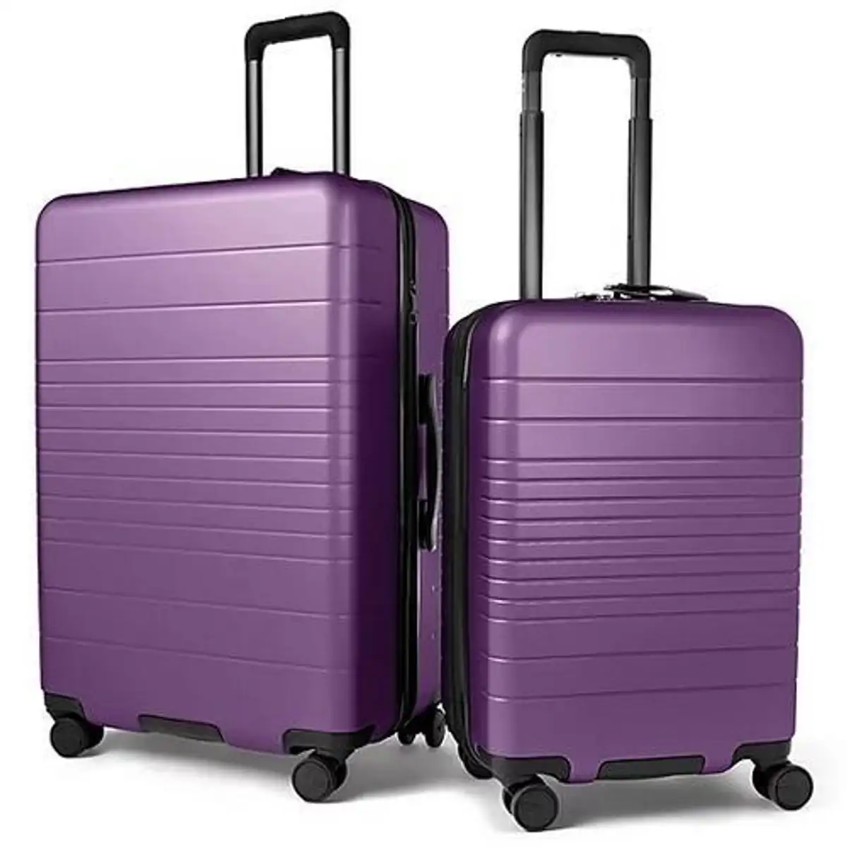 Member's Mark Travelers Club Midtown 2Piece Purple Hardside Luggage