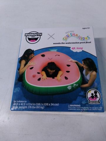 BigMouth X Squishmallows Inflatable Ring Pool Float with Built-in ...