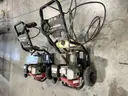 2 POWERBOSS USED PRESSURE WASHERS 3000 PSI WITH HONDA ENGINES