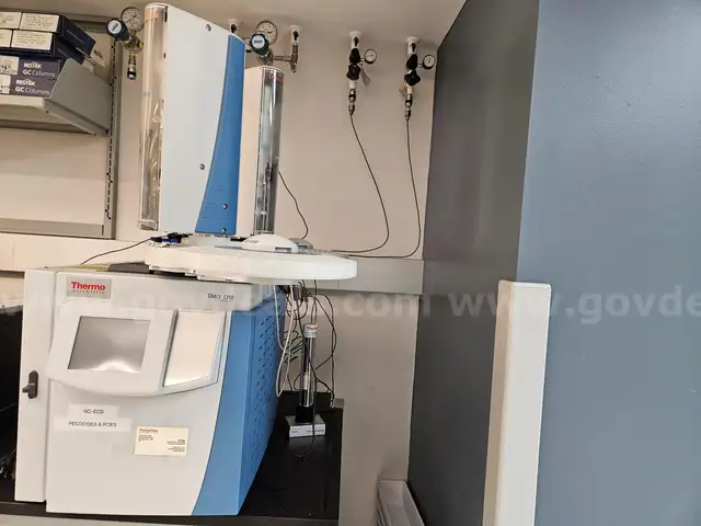 Thermo Scientific Trace 1300 series GC-ECD (Gas Chromatograph with Electron Capture Detector)