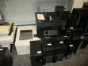 1 LOT OF ASSORTED COMPUTERS- MONITORS-LAPTOPS-DESKSTOP PC- IPAD-SCANNER AND PRINTERS