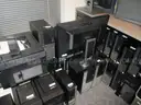 1 LOT OF ASSORTED COMPUTERS- MONITORS-LAPTOPS-DESKSTOP PC- IPAD-SCANNER AND PRINTERS