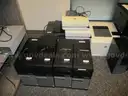 1 LOT OF ASSORTED COMPUTERS- MONITORS-LAPTOPS-DESKSTOP PC- IPAD-SCANNER AND PRINTERS