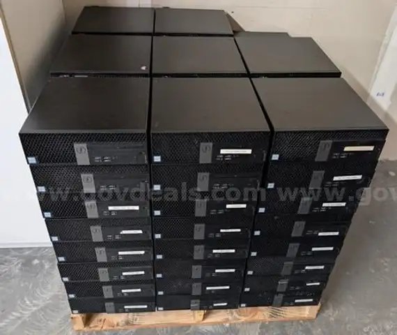 Lot of (71) 7070 and 7060 Dell Optiplex SFF Desktop PCs