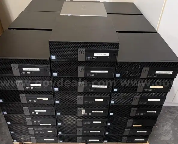 Lot of (66) Dell Optiplex SFF Desktop PCs (and more)