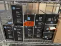 Assorted toners and 2 laser printers