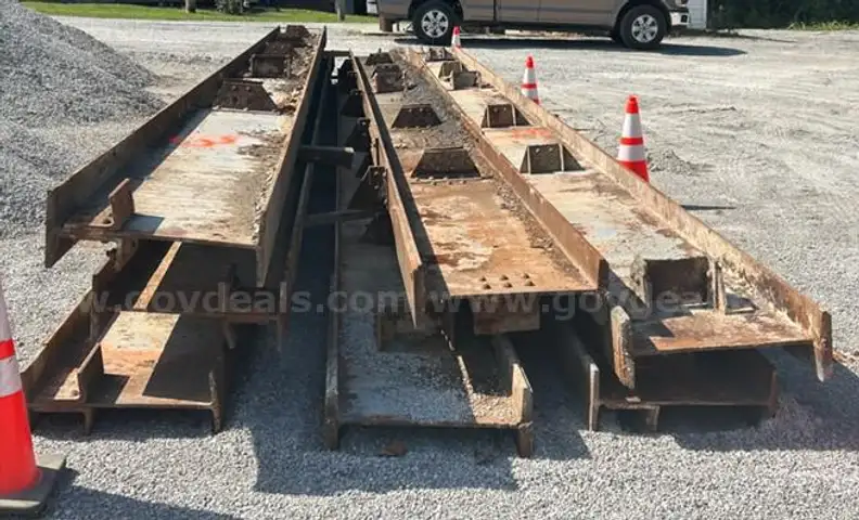 I Beams 41' 6" Long- Qty 7