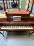 Kimball Consolette Piano w/bench (minor repairs needed to bench)