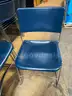 BLUE CHAIRS LOT OF 27