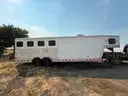 2002 Kiefer 4 Horse Trailer Slant Load Gooseneck Genesis X-440 with living quarters