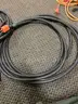 Massive lot of 17 power cords, cables & wire ranging from Type S 600 volts to Type SJ-FT2 300 volt and many more