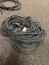 Massive lot of 17 power cords, cables & wire ranging from Type S 600 volts to Type SJ-FT2 300 volt and many more