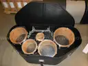 Pearl Marching Tenor Drums &#x26; Case