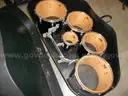Pearl Marching Tenor Drums &#x26; Case