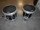 2 Pearl Marching Snare Drums &#x26; 1 Pearl Marching Harness