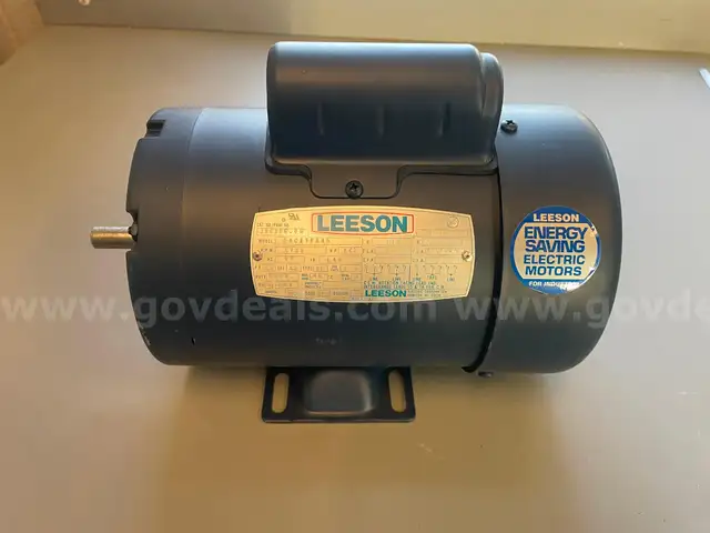 LESSON 1/2 H.P. ELECTRIC MOTOR