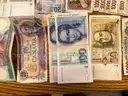 Foreign paper currency