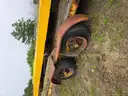 20-ft x 7.5-ft flatbed equipment trailer and set of 6x6 posts