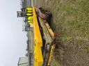 20-ft x 7.5-ft flatbed equipment trailer and set of 6x6 posts