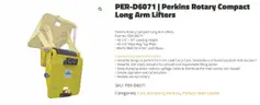 NEW - Perkins Rotary Compact Long Arm Lifter for Rear Loading Garbage Truck - NEVER USED