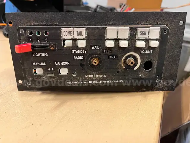 Siren and light controller