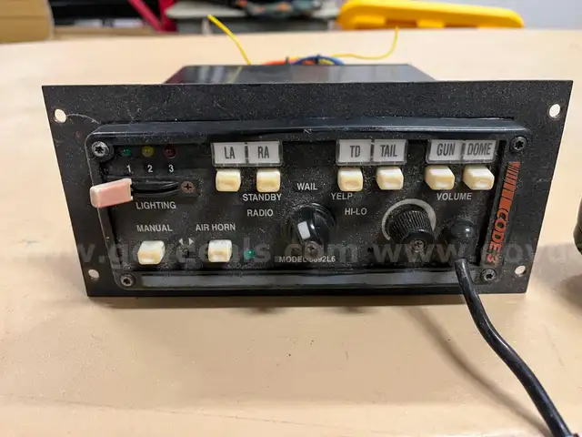 Emergency lights control box